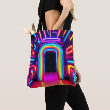 Portão do Arco-Íris Neon