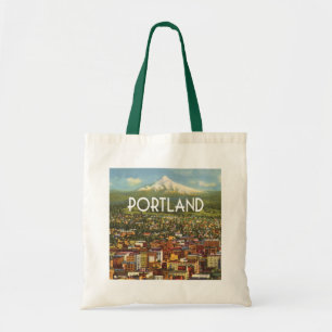 Bolsa Tote Portland, cena do vintagecity de Oregan
