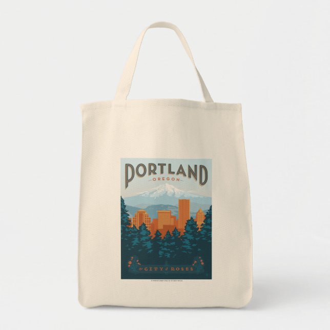 Bolsa Tote Portland, OR (Frente)