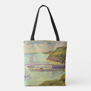 Bolsa Tote Porto de Port-en-Bessin, Maré Alta de Georges Seur