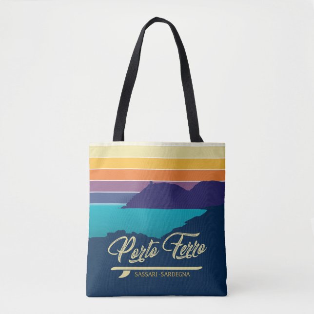 Bolsa Tote Porto Ferro - Praia Vintage (Frente)