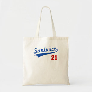 Bolsa Tote Porto Rico Baseball Boricua Men Mulheres