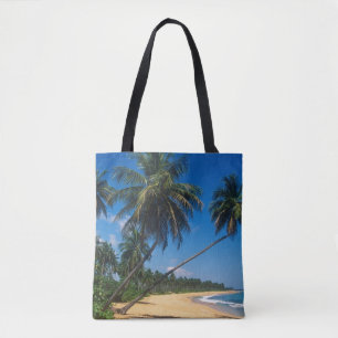 Bolsa Tote Porto Rico, Ilha Verde, palmeiras