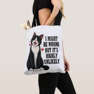 Bolsa Tote Posso Estar Errado Mas É Altamente Improvável Engr