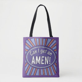 Bolsa Tote Posso pegar uma AMEN?