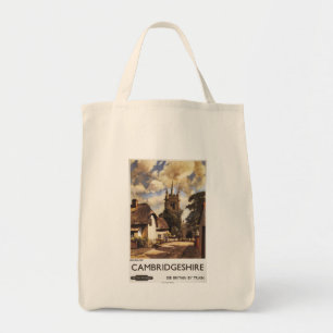 Bolsa Tote Poster britânico das estradas de ferro da opiniã