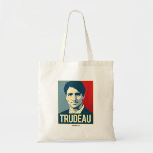Bolsa Tote Poster da propaganda de Trudeau - .png