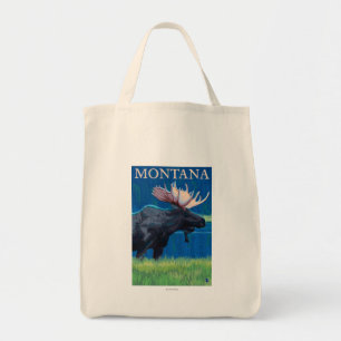 Bolsa Tote Poster das viagens vintage de MontanaMoose