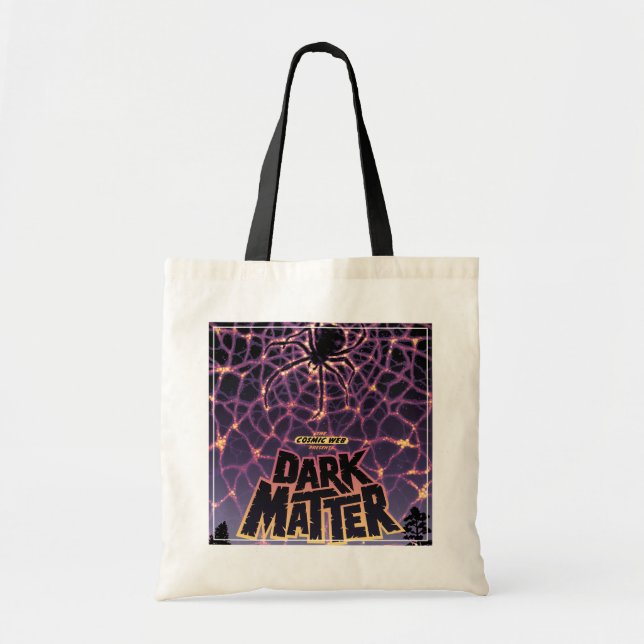 Bolsa Tote Poster de matéria escura. (Frente)