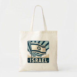 Bolsa Tote Poster de Viagens vintage de Israel