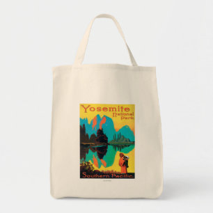 Bolsa Tote Poster do turista - parque nacional de Yosemite,