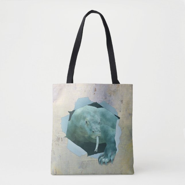 Bolsa Tote Poster Komodowaran (Frente)