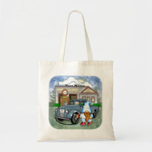 Bolsa Tote Posto de Gasolina do Gnomo