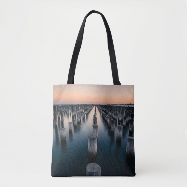 Bolsa Tote Posto de praia (Frente)