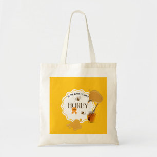 Bolsa Tote Pote de Mel Abelha Mel Colmeia Apiário