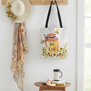 Bolsa Tote Pote de mel seja gentil