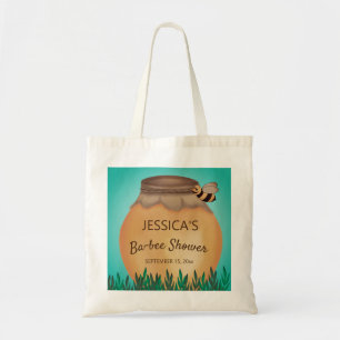 Bolsa Tote Pote e Chá de fraldas de abelhas