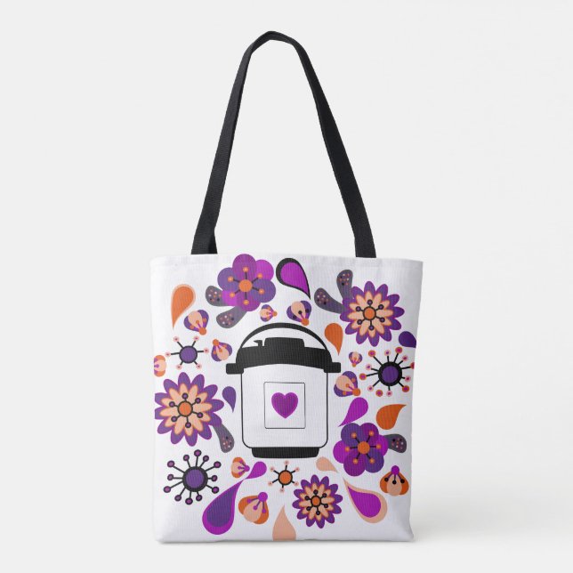 Bolsa Tote Pote imediato do cozinhar da pressão (Verso)