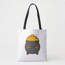 Bolsa Tote Pote Kawaii do Dourado