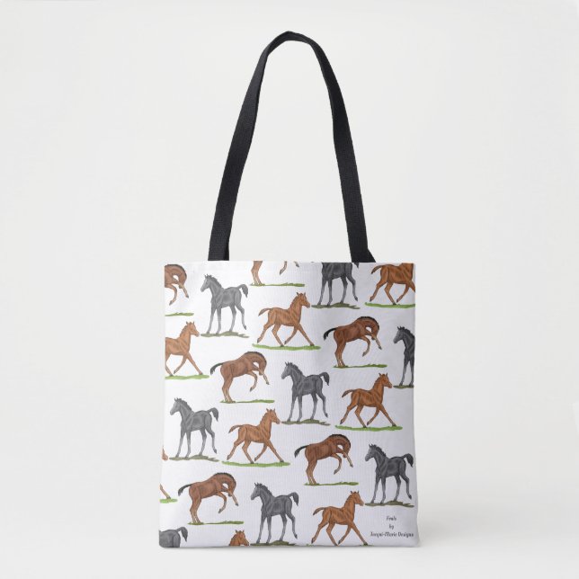 Bolsa Tote Potros do cavalo (Frente)