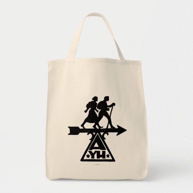 Bolsa Tote Pousadas da juventude americanas (Frente)