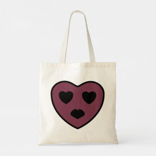 Bolsa Tote Pout da face do coração
