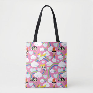 Bolsa Tote Powerpuff Girls & Donny Rainbow Patterno