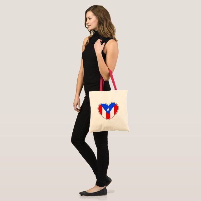Bolsa Tote PR Heart (Frente (modelo))