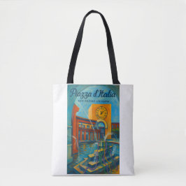 Bolsa Tote Praça d'Italia Nova Orleans