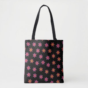 Bolsa Tote Prados irregulares incluindo osteosper florescente