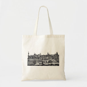 Bolsa Tote Praga capital medieval da República Checa