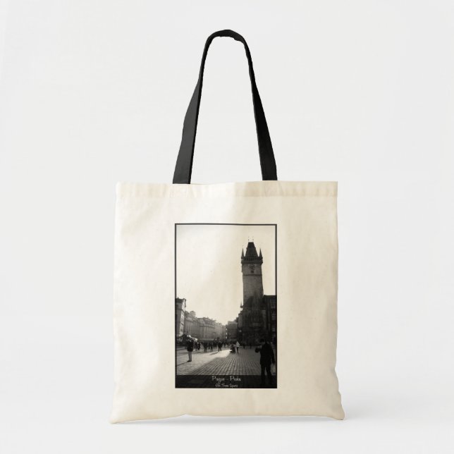 Bolsa Tote PRAGA - praça da cidade velha (Frente)