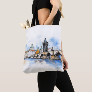 Bolsa Tote Praga Velha, Elegância Eterno em Ir