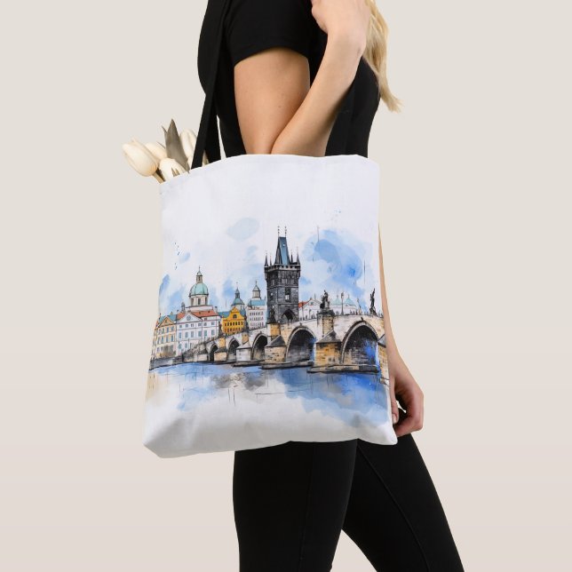 Bolsa Tote Praga Velha, Elegância Eterno em Ir (Close Up)