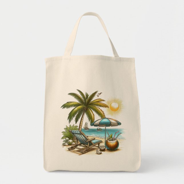 Bolsa Tote Praia (Frente)