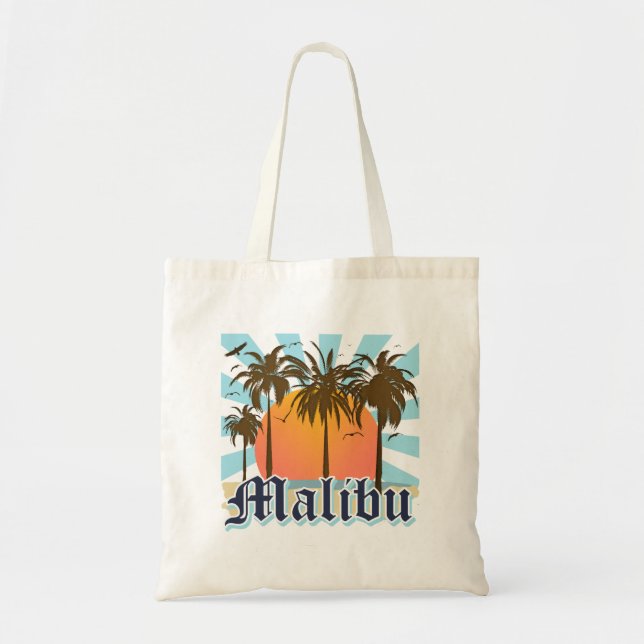 Bolsa Tote Praia Califórnia CA de Malibu (Frente)
