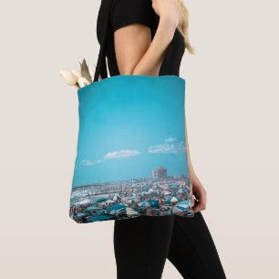 Bolsa Tote Praia Costeira de Jersey Shore