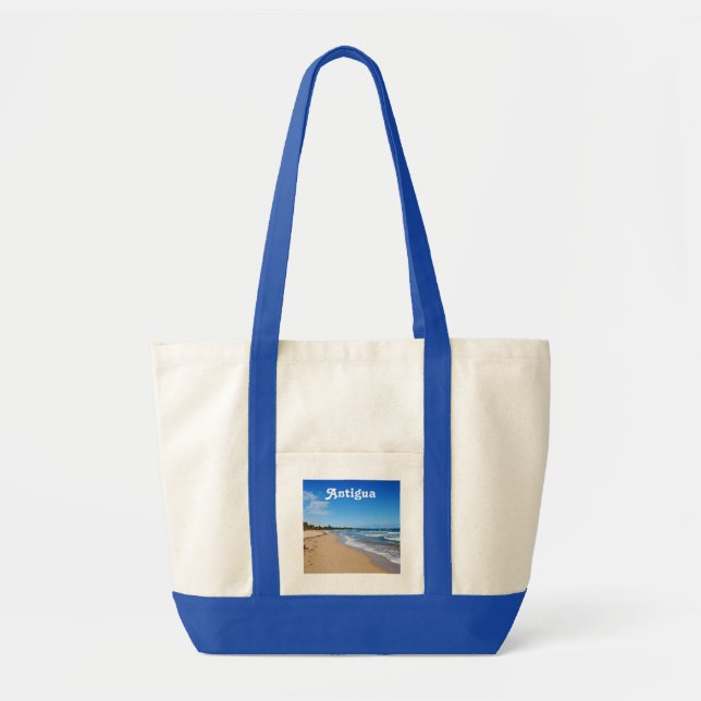 Bolsa Tote Praia de Antígua (Frente)