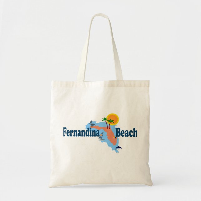 Bolsa Tote Praia de Fernandina (Frente)