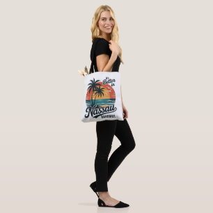 Bolsa Tote Praia de Nassau Bahamas Verão