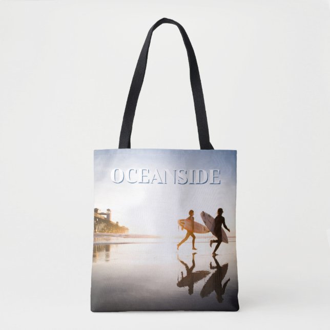 Bolsa Tote Praia de Oceanside (Frente)