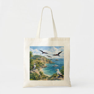 Bolsa Tote Praia de Tartaruga Marinha da Ilha de la Plata Equ