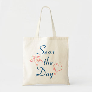 Bolsa Tote Praia do verão - citações do litoral