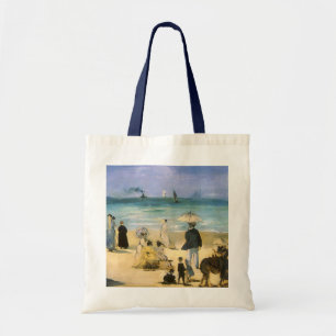 Bolsa Tote Praia em Boulogne de Edouard Manet, Arte Antigo