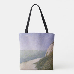 Bolsa Tote Praia em Honfleur de Georges Seurat, Arte Antiga