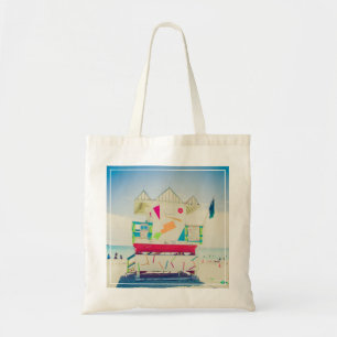 Bolsa Tote Praia sul da torre   do Lifeguard, Miami