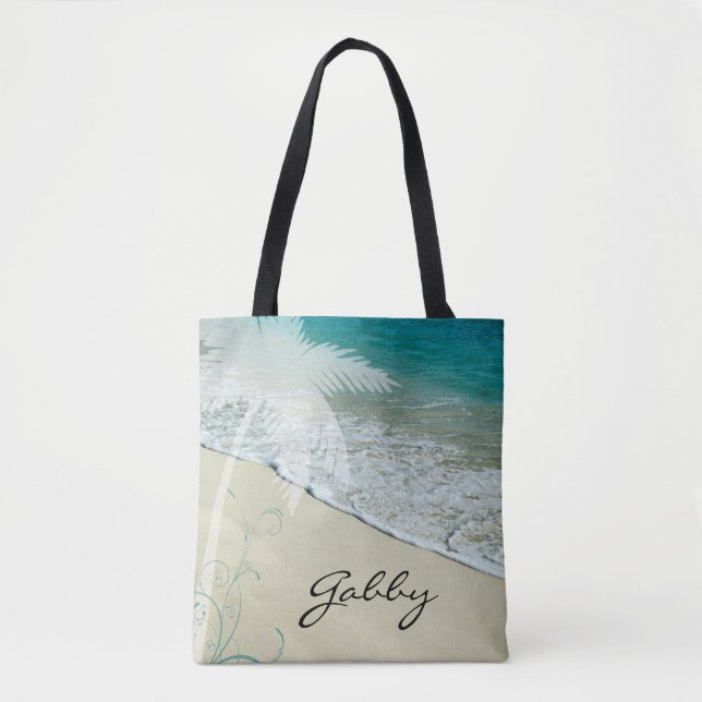 Bolsa Tote Praia Tropical (Frente)