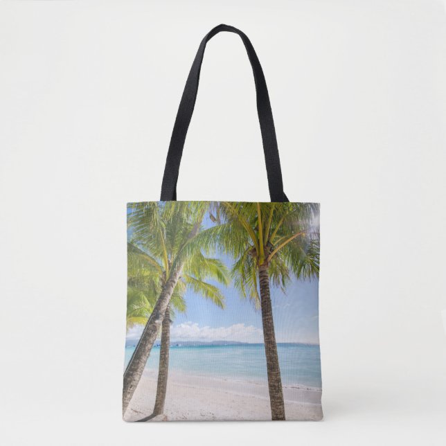 Bolsa Tote Praias Tropicais | Boracay Filipinas (Frente)