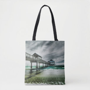 Bolsa Tote Praias Tropicais Clearwater Florida