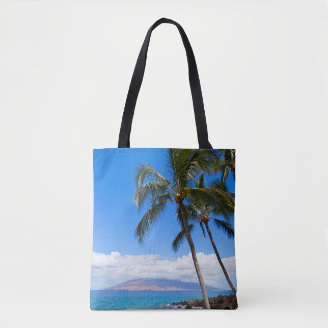 Bolsa Tote Praias Tropicais | Ilha Maui Hawaii (Frente)